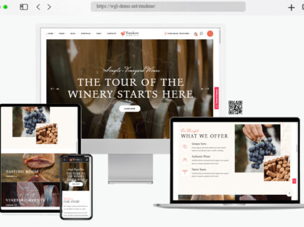 emdene wine cheese wordpress theme