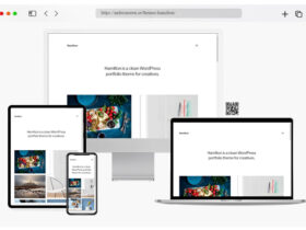 hamilton clean wordpress portfolio theme