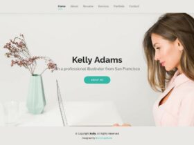 Kelly Bootstrap CV Resume HTML Template