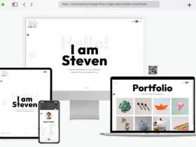 monji personal portfolio html template