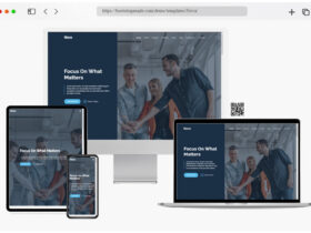 nova free business website templates