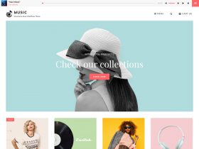 free music WordPress themes